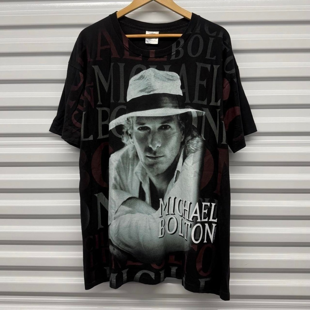 VTG 1996 Michael Bolton Greatest Hits Tour T-Shirt Size XL